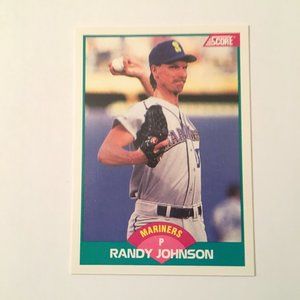 1989 Score Traded #77T Randy Johnson Rookie Card RC Baseball